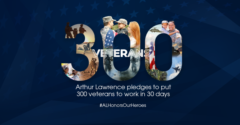Arthur Lawrence Empowers 300 Veterans In 30 Days By Embarking Them On Appropriate Post-Military Careers