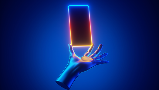 Woman looking at screen